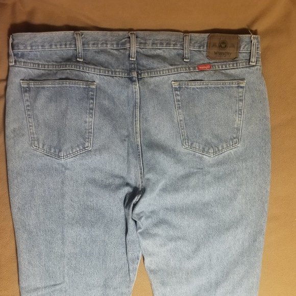 blue size 46 x 30 Wrangler jeans - Picture 7 of 10